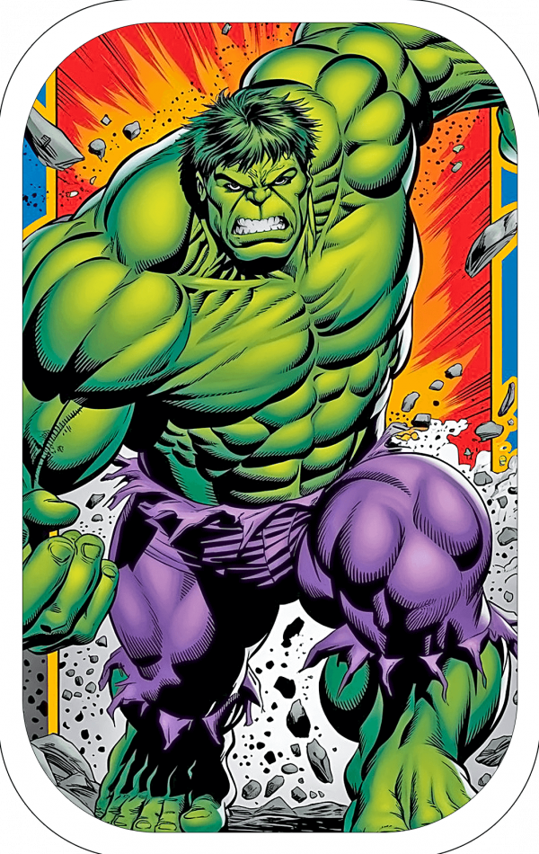 Tarjeticas Hulk Poderoso 03