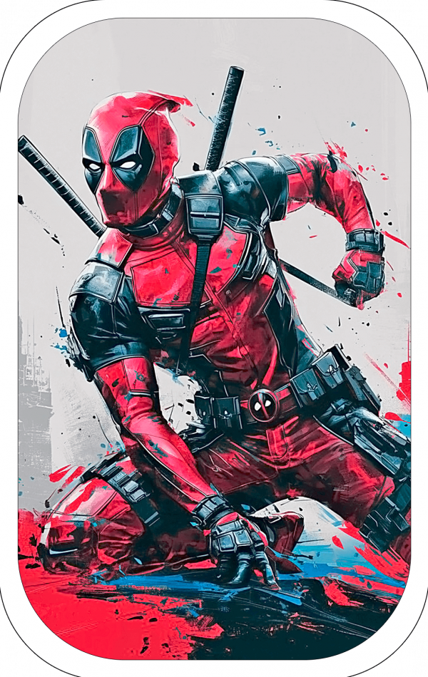 Tarjeticas Dead Pool en Accion
