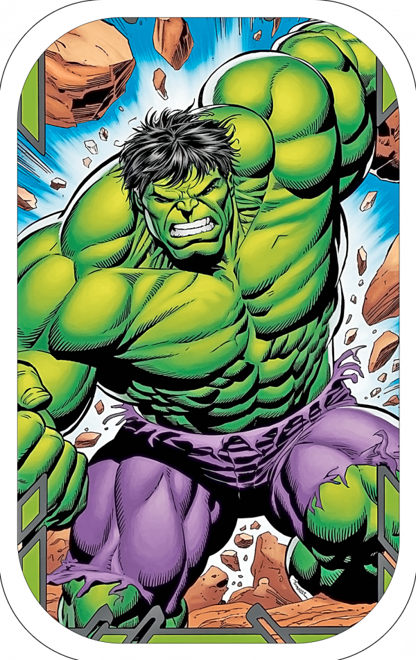 Tarjeticas Hulk Poderoso 01