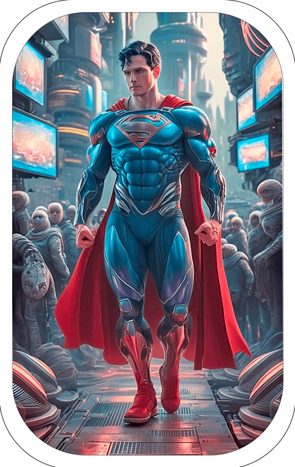 Tarjeticas Superman 01
