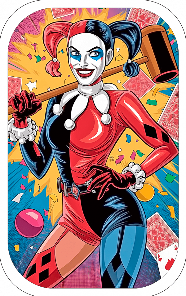Tarjeticas Harley Quinn 06