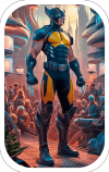 Tarjeticas Wolverine Futurista 01
