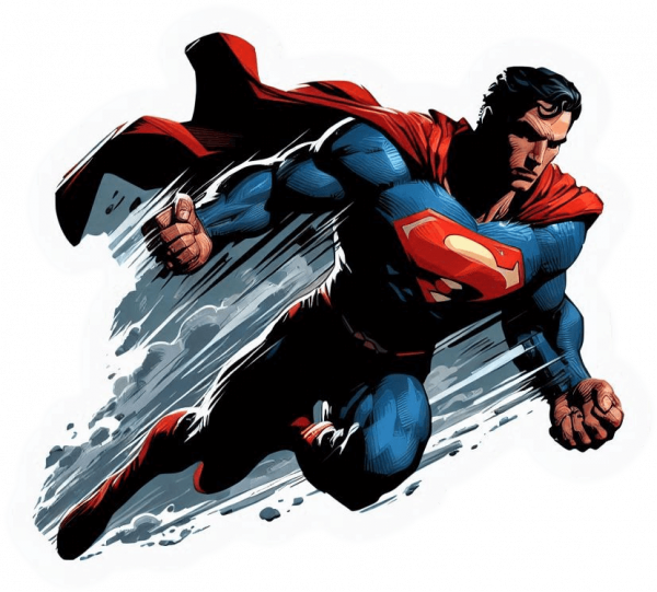 Superman Impresionista 05