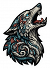Tatu Acuarela de Lobo 03