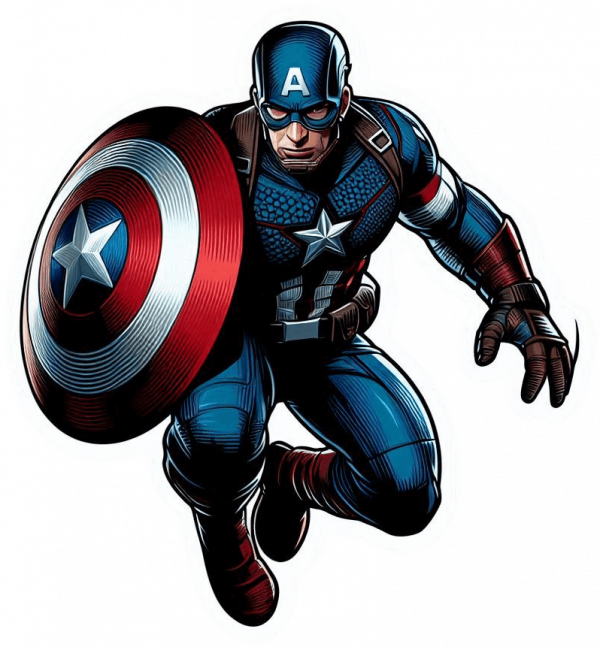 Capitan America Impresionista 04