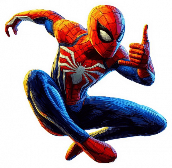 Spiderman Impresionista 04