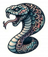 Tatuaje Acuarela Cobra 03