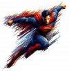 Superman Impresionista 01