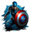 Capitan America Impresionista 02