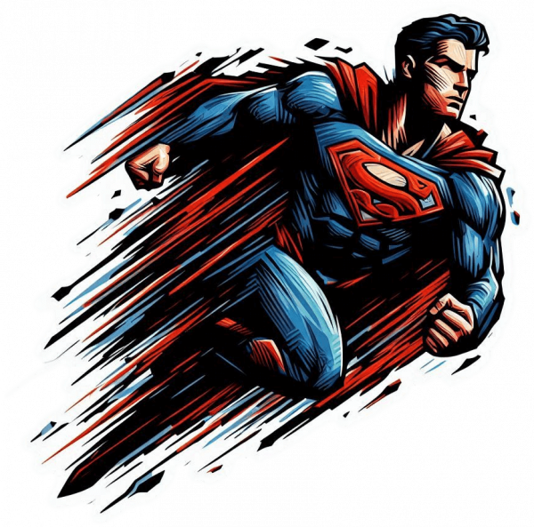 Superman Impresionista 06