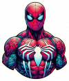 Tatuaje Blackwork Spiderman 04