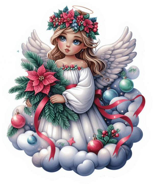 Angel de la Navidad 07