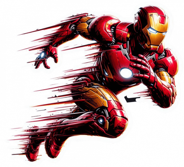 Iron Man Impresionista 05