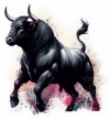 Toro de Lidea Negro 03