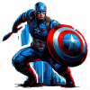 Capitan America Impresionista 03