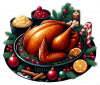Pavo Asado Navideño Americano 03