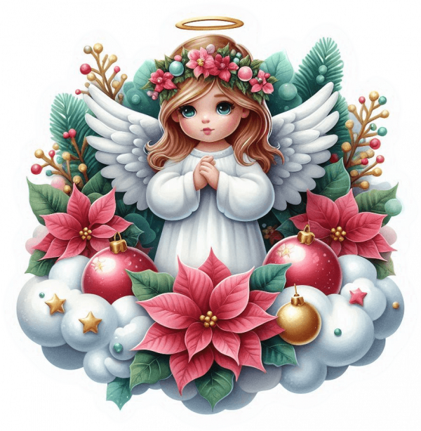 Angel de la Navidad 06
