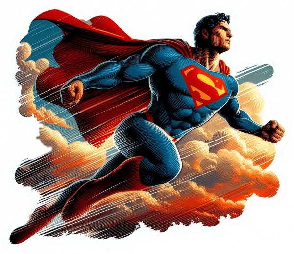 Superman Impresionista 04