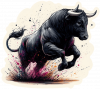 Toro de Lidia Negro 01