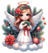 Angel de la Navidad 09