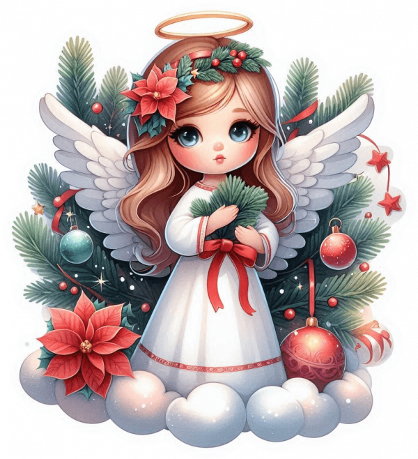 Angel de la Navidad 09