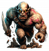 Orco con Espada Cimitarra 04