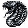 Tatuaje Realista de Cobra 01