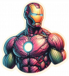 Tatuaje Blackwork Iron Man 01