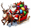 Santa y Rudolf Navidad 04