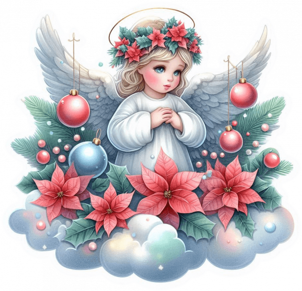 Angel de la Navidad 01