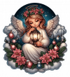 Angeles de La Navidad 01