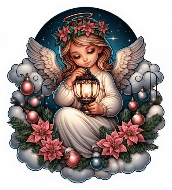 Angeles de La Navidad 01