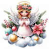 Angel de la Navidad 03