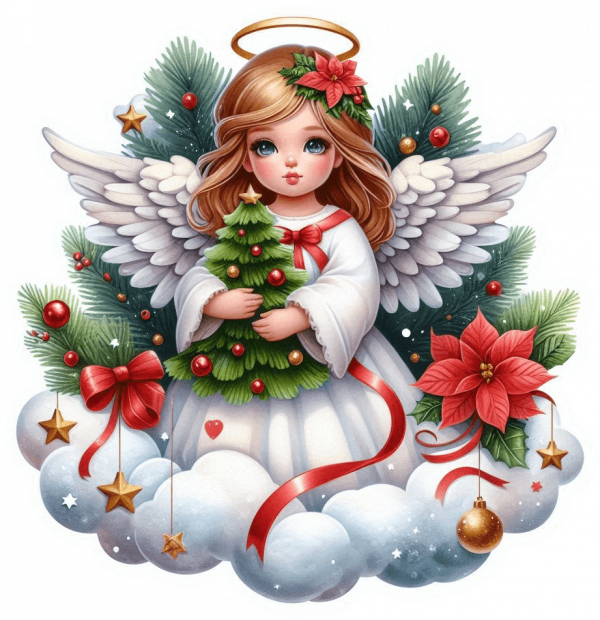 Angel de la Navidad 08