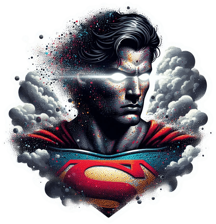 Cabeza de Superman 04