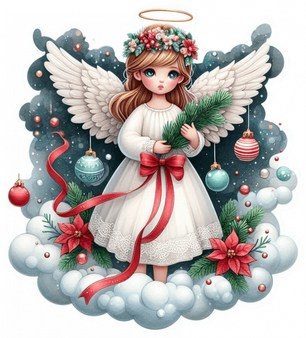 Angel de la Navidad 10