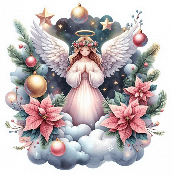 Angel de la Navidad 04