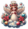 Angel de la Navidad 02