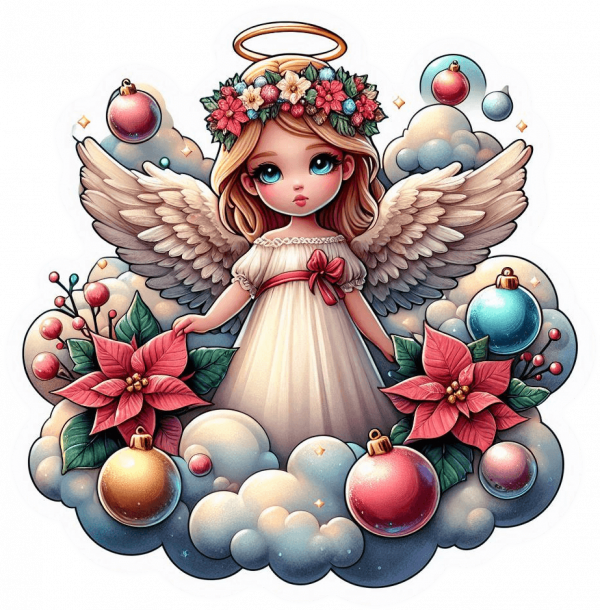 Angel de la Navidad 02