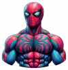 Tatuaje Blackwork Spiderman 03