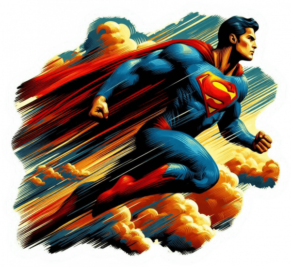 Superman Impresionista 03