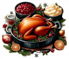 Pavo Asado Navideño Americano 01