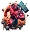 Orco con Martillo de Guerra 02