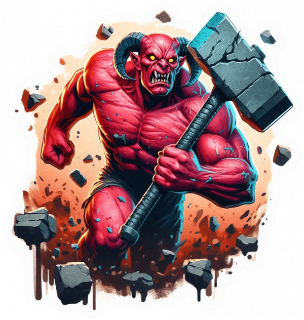 Orco con Martillo de Guerra 02