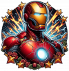 Tatuaje realista Iron Man 04