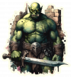 Orco con Espada Claymore 06