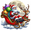 Santa y Rudolf Navidad 13