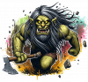 Orco con Hacha de Guerra 01