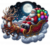 Santa y Rudolf Navidad 16