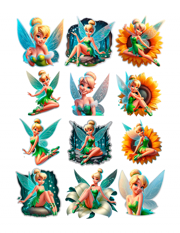 Plantilla Tinker Bell Disney